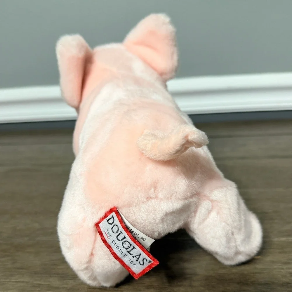 Douglas Cuddle Toy Buttons the Pink Pig Plush‎